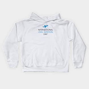 International Civil Aviation Day Kids Hoodie